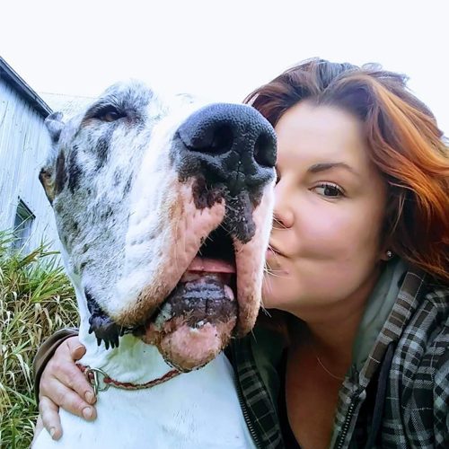 Christel Delorme et Achille